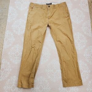 American Eagle Khaki Tan Original Straight Pants